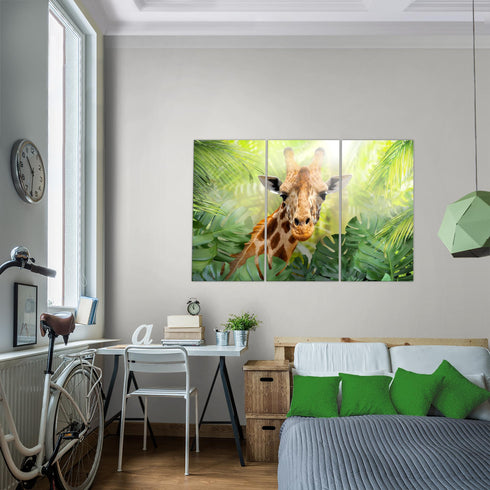 Wandbilder Wohnzimmer XXL Tieger Abstrakt Moderne Bilder Tiere